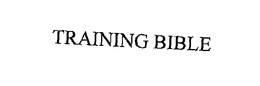 TRAINING BIBLE trademark