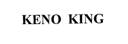 KENO KING trademark