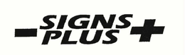 SIGNS PLUS trademark