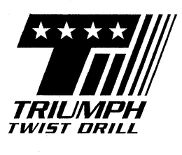 T TRIUMPH TWIST DRILL trademark