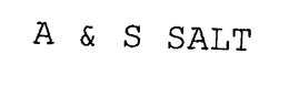 A & S SALT trademark