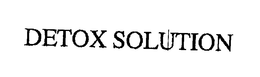 DETOX SOLUTION trademark