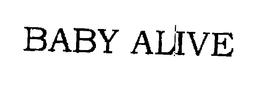 BABY ALIVE trademark