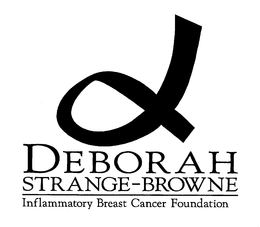 D DEBORAH STRANGE-BROWNE INFLAMMATORY BREAST CANCER FOUNDATION trademark