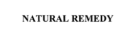NATURAL REMEDY trademark