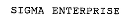SIGMA ENTERPRISE trademark