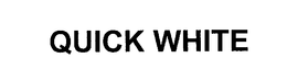 QUICK WHITE trademark