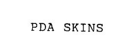 PDA SKINS trademark