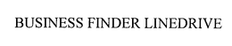 BUSINESS FINDER LINEDRIVE trademark