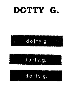 DOTTY G trademark