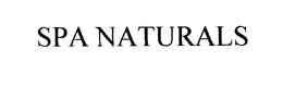SPA NATURALS trademark