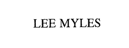 LEE MYLES trademark
