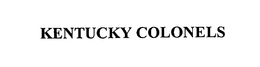KENTUCKY COLONELS trademark