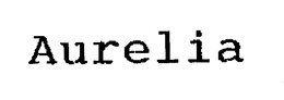 AURELIA trademark