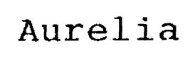 AURELIA trademark