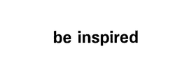 BE INSPIRED trademark