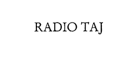 RADIO TAJ trademark