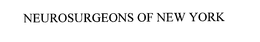 NEUROSURGEONS OF NEW YORK trademark