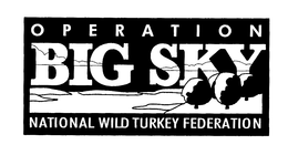 OPERATION BIG SKY NATIONAL WILD TURKEY FEDERATION trademark