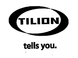 TILION TELLS YOU. trademark