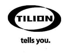 TILION TELLS YOU. trademark