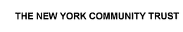 THE NEW YORK COMMUNITY TRUST trademark