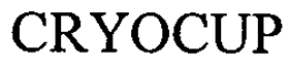 CRYOCUP trademark