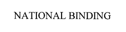 NATIONAL BINDING trademark