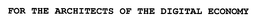 FOR THE ARCHITECTS OF THE DIGITAL ECONOMY trademark