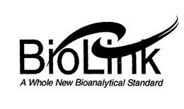 BIOLINK A WHOLE NEW BIOANALYTICAL STANDARD trademark