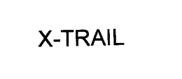 X-TRAIL trademark