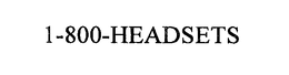 1-800-HEADSETS trademark