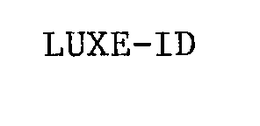 LUXE-ID trademark