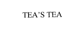 TEAS' TEA trademark