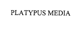 PLATYPUS MEDIA trademark