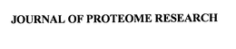 JOURNAL OF PROTEOME RESEARCH trademark