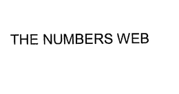 THE NUMBERS WEB trademark
