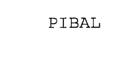 PIBAL trademark