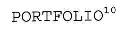 PORTFOLIO 10 trademark