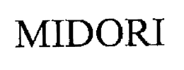 MIDORI trademark