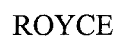 ROYCE trademark