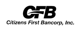 CFB CITIZENS FIRST BANCORP, INC. trademark