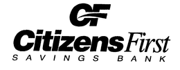 CF CITIZENS FIRST SAVINGS BANK trademark