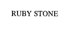 RUBY STONE trademark
