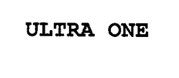 ULTRA ONE trademark