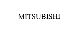 MITSUBISHI trademark