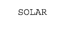 SOLAR trademark