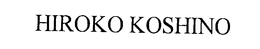 HIROKO KOSHINO trademark