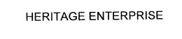 HERITAGE ENTERPRISE trademark