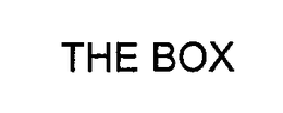 THE BOX trademark